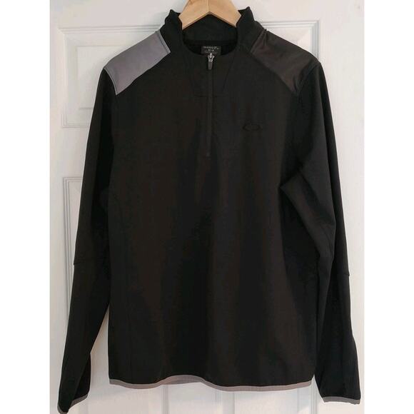 Men's Oakley Downham Pullover 1/4 Zip Henley - Medium - Picture 1 of 9